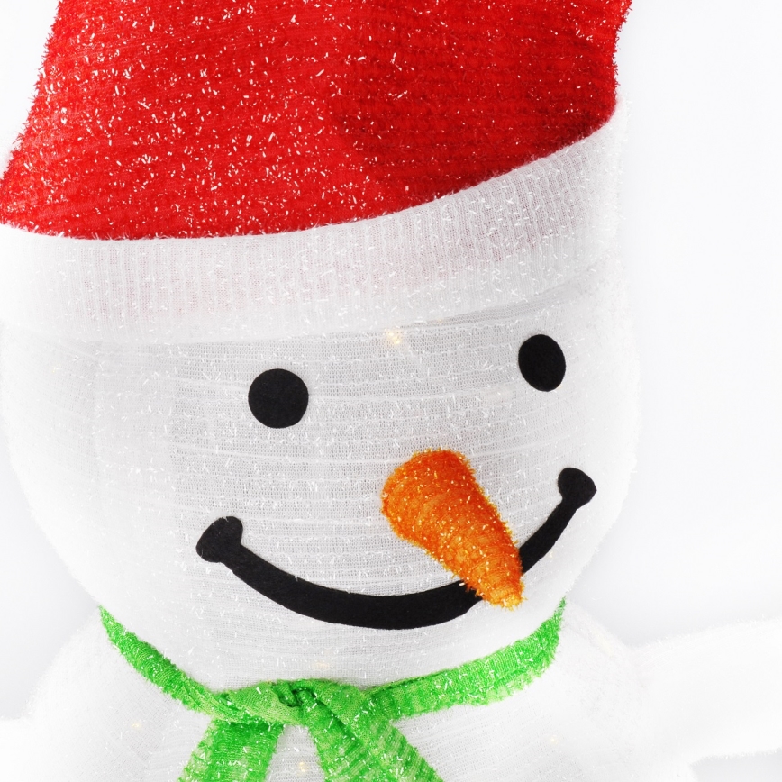 Brilagi - уличное LED-рождественское украшение 40xLED/3xAA IP44 — снеговик