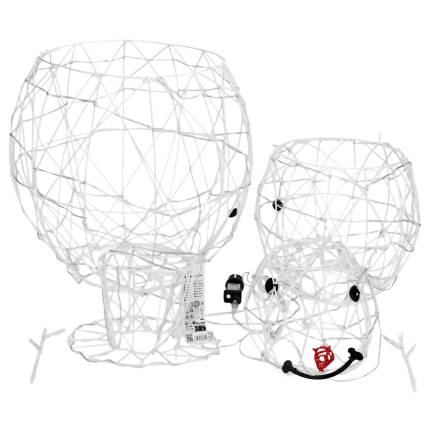 Brilagi - Уличная рождественская LED-декорация LED/3,6W/31/230V 2700K 60 cm IP44 снеговик