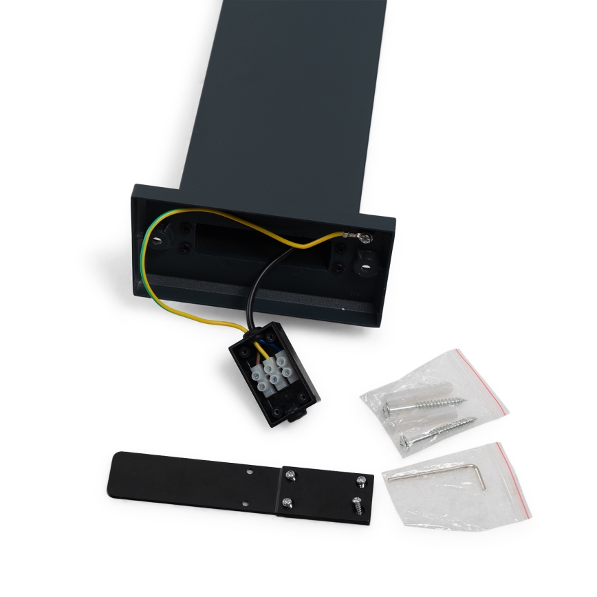 Brilagi - Светодиодный уличный светильник с датчиком ARCELO LED/9W/230V 80 см IP54