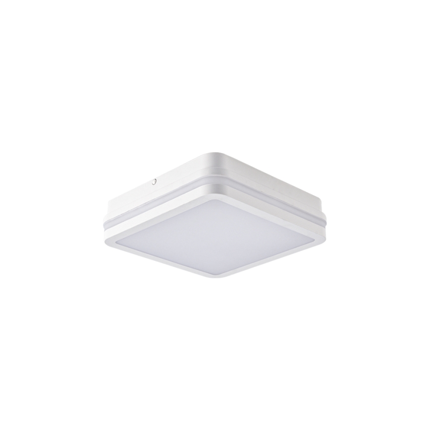 Brilagi - уличный LED-светильник с датчиком BENE LED/18 Вт/230 В, 22×22 см, белый, IP54