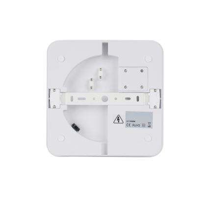 Brilagi - уличный LED-светильник с датчиком BENE LED/18 Вт/230 В, 22×22 см, белый, IP54