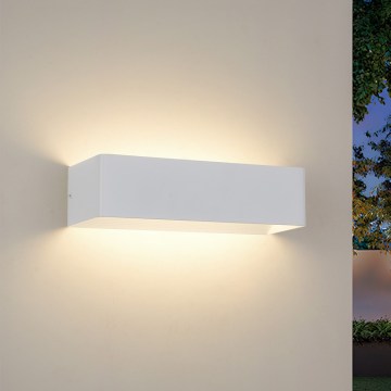 Brilagi - уличный настенный светильник DONNANI LED/12W/230V 30 см белый IP44
