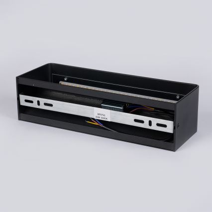 Brilagi - уличный настенный светильник DONNANI LED/12W/230V чёрный IP44