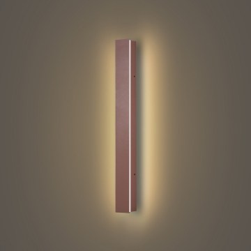 Brilagi - Уличный настенный светильник LED LINEAR/12 Вт/230 В 3000K IP65 50 см коричневый CRI 90