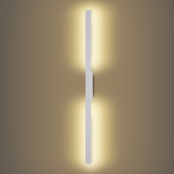 Brilagi - уличный настенный светильник LUNA LED/24W/230V 3000K IP65 100 см белый CRI 90