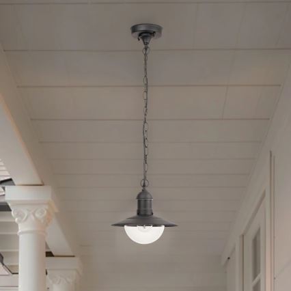Brilagi - Уличный подвесной светильник MOLDE 1xE27/60W IP44 чёрный
