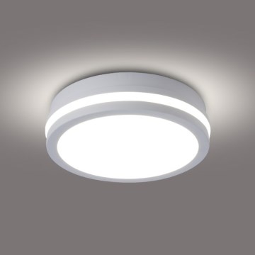 Brilagi - Уличный потолочный светильник BENE LED/18 Вт/230 В, диам. 21,5 см, белый, IP54