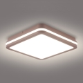 Brilagi - уличный потолочный светильник BENE LED/24W/230V 26x26 см коричневый IP54
