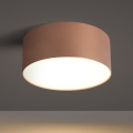 BRILAGI - Уличный потолочный светильник FORIS LED/20W/230V Ø 15 см бронзовый IP44