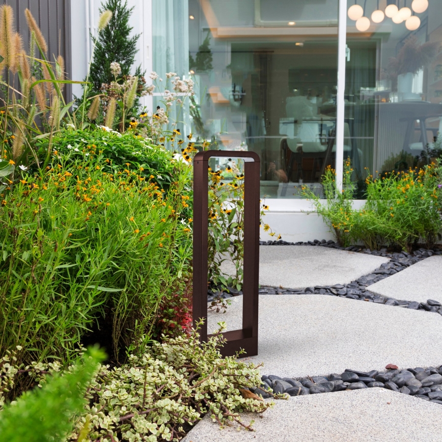 Brilagi - уличный светильник BARI LED/7 Вт/230 В 3000/4000/6000 К коричневый IP54 50 см