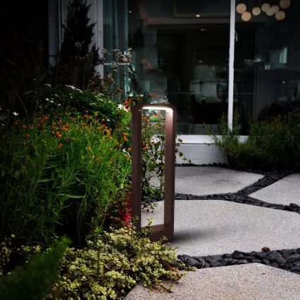 Brilagi - уличный светильник BARI LED/7 Вт/230 В 3000/4000/6000 К коричневый IP54 50 см