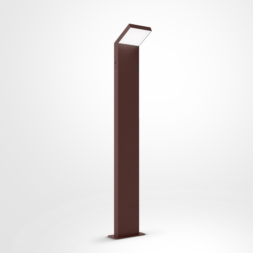 Brilagi - Уличный светильник LED RIANO, 8 Вт/230 В, коричневый, IP65, 80 см