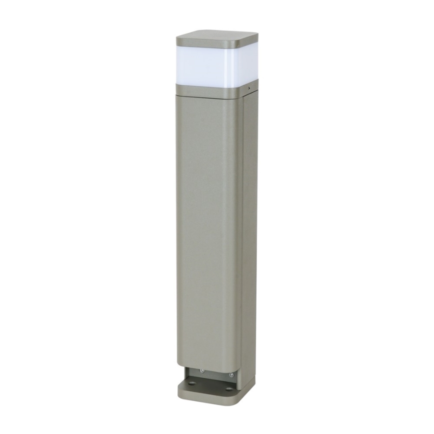BRILAGI - Уличный светильник с 2 розетками SCHUKO PILLAR 1xG9/11W/230V IP44 серый