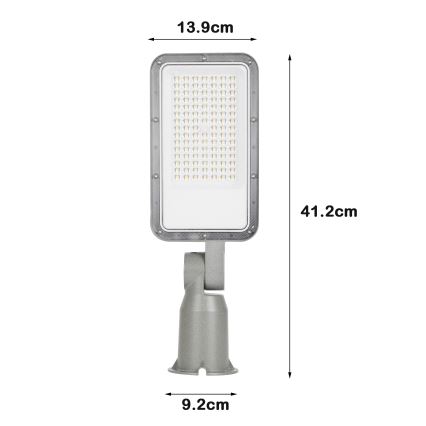 Brilagi - уличный светильник URBANLIGHT LED/50W/230V, серый, IP65