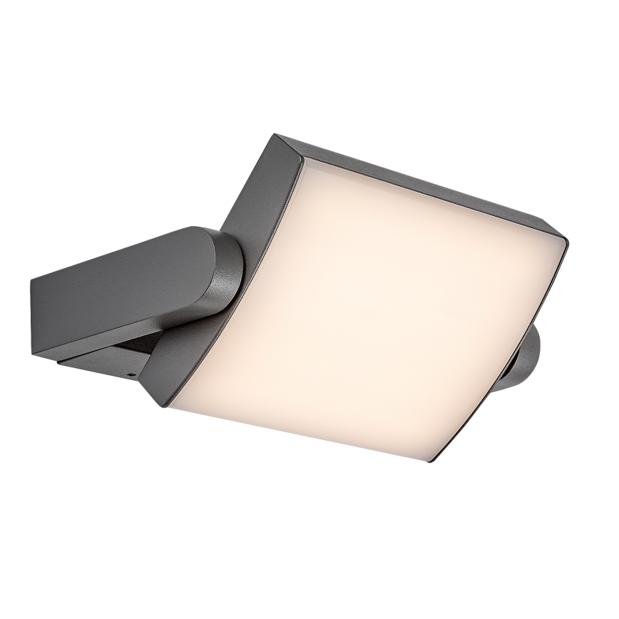 Brilagi - Уличный светодиодный настенный светильник ANKLE LED/18W/230V 3000K IP65 антрацит