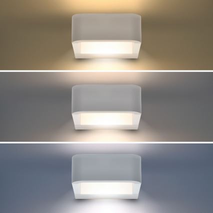 Brilagi - Уличный светодиодный настенный светильник BARI LED/7W/230V 3000/4000/6000K белый IP54