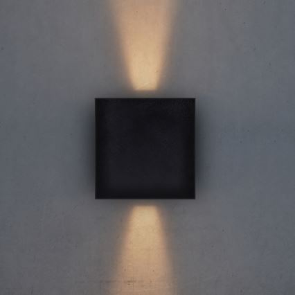 Brilagi - Уличный светодиодный настенный светильник CUBE LED/6W/230V IP54