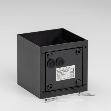 Brilagi - Уличный светодиодный настенный светильник CUBE LED/6W/230V IP54
