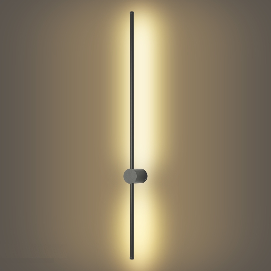 Brilagi - уличный настенный светильник AURA LED/20 Вт/230 В 3000 К IP54 97 см антрацит