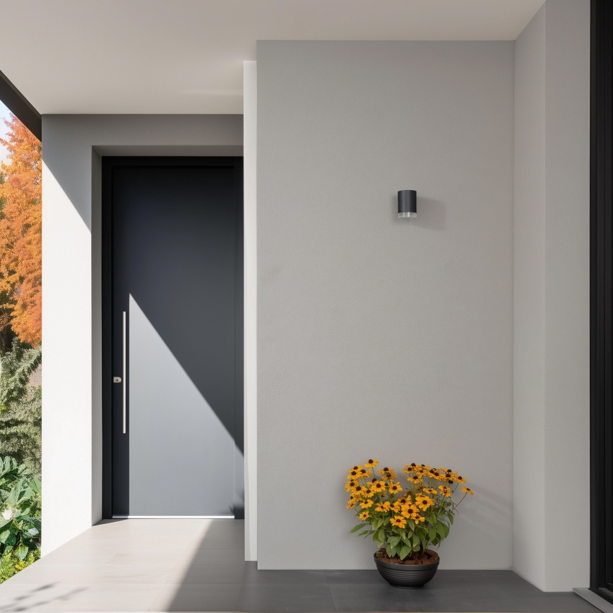 Brilagi - Уличный настенный светильник MATERA 1xGU10/30W/230V антрацит IP54