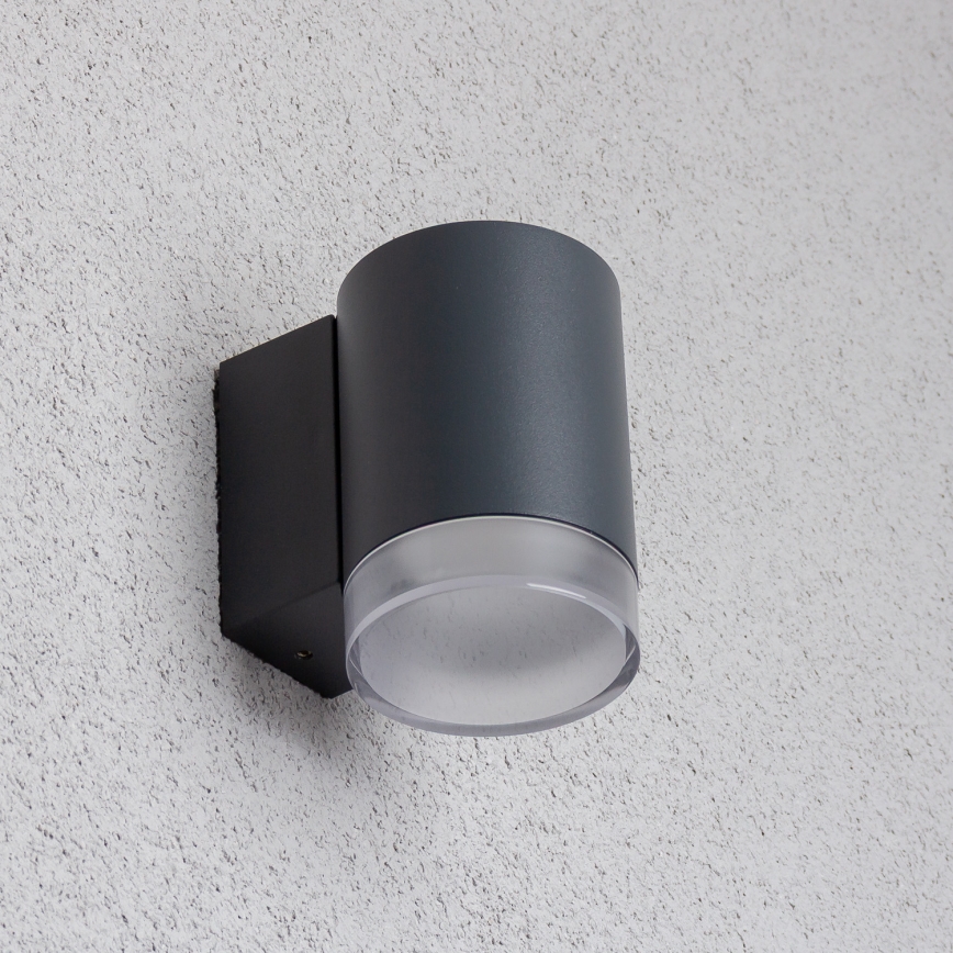 Brilagi - Уличный настенный светильник MATERA 1xGU10/30W/230V антрацит IP54