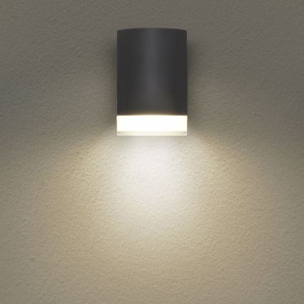 Brilagi - Уличный настенный светильник MATERA 1xGU10/30W/230V антрацит IP54