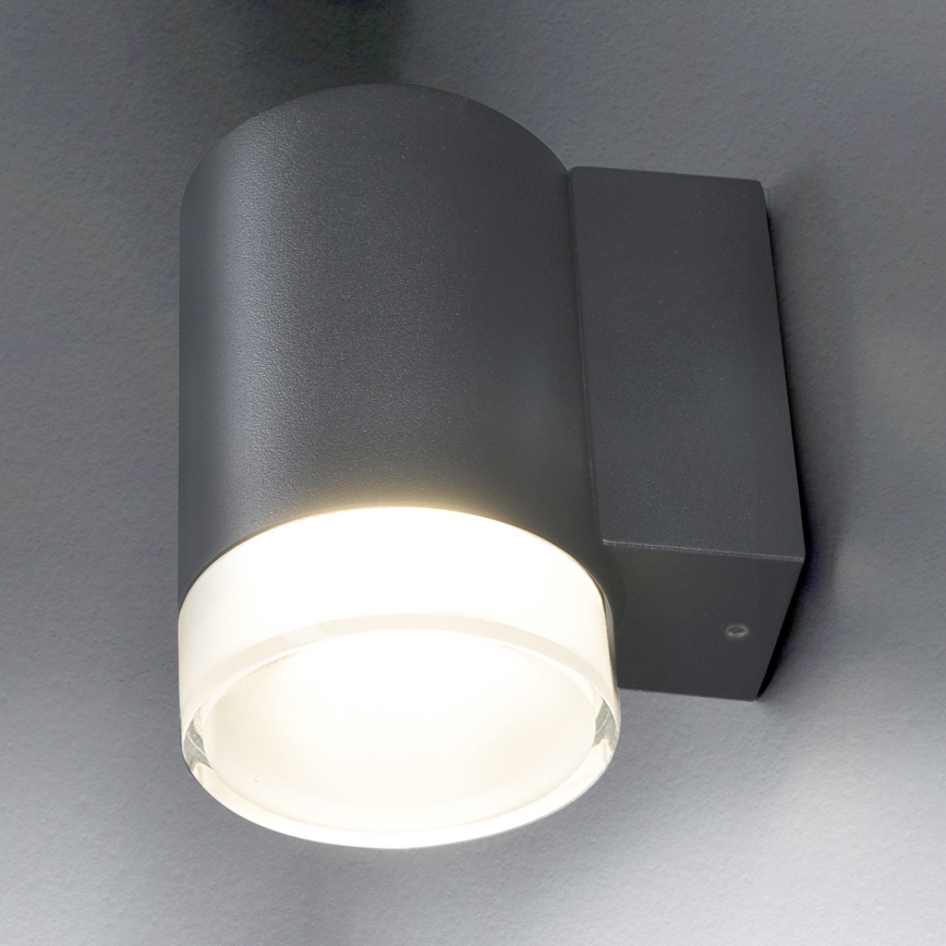Brilagi - Уличный настенный светильник MATERA 1xGU10/30W/230V антрацит IP54
