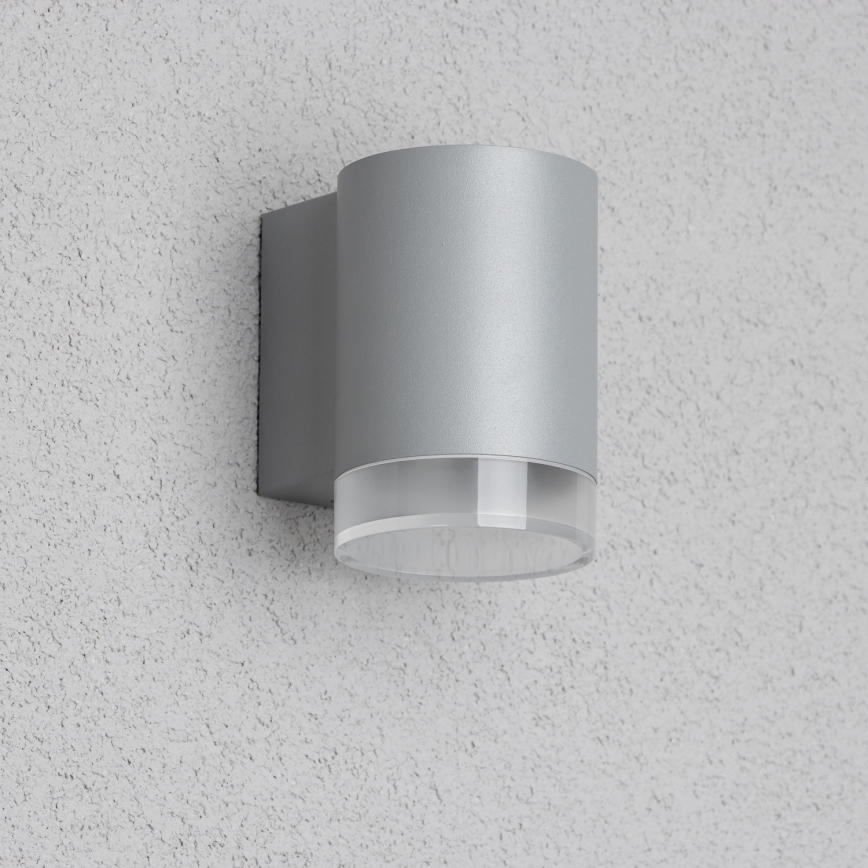 Brilagi - Уличный настенный светильник MATERA 1xGU10/30W/230V серый IP54
