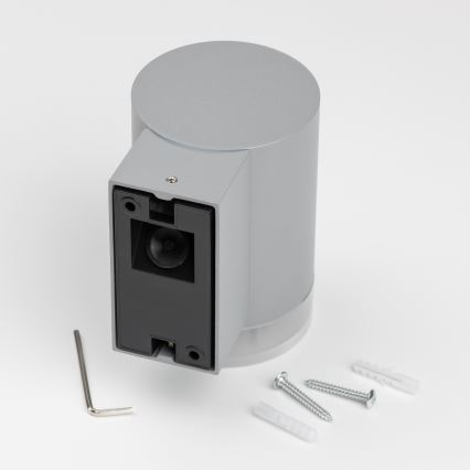 Brilagi - Уличный настенный светильник MATERA 1xGU10/30W/230V серый IP54