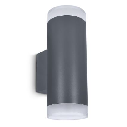 Brilagi - Уличный настенный светильник MATERA 2xGU10/30W/230V антрацит IP54