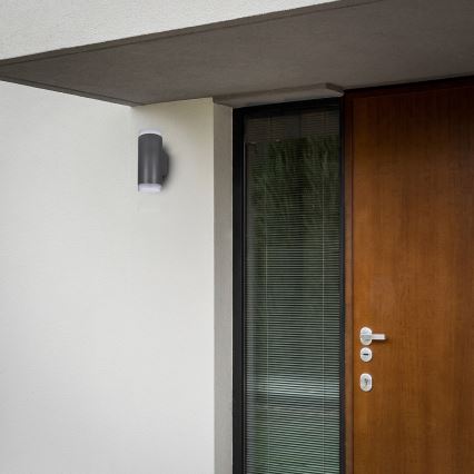 Brilagi - Уличный настенный светильник MATERA 2xGU10/30W/230V антрацит IP54