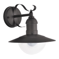 Brilagi - Уличный настенный светильник MOLDE 1xE27/60W/230V IP44 черный