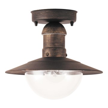 Brilagi - уличный потолочный светильник MOLDE 1xE27/60W IP44 бронза/патина