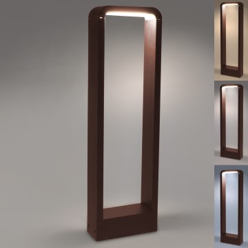 Brilagi - уличный светильник BARI LED/7 Вт/230 В 3000/4000/6000 К коричневый IP54 50 см