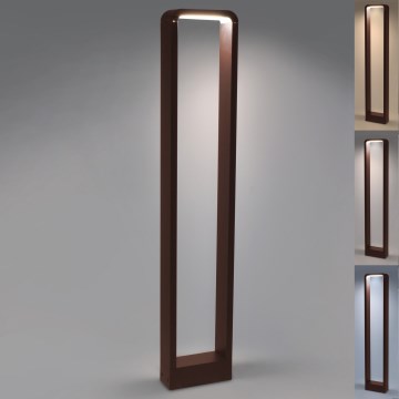 Brilagi - уличный светильник BARI LED/7W/230V 3000/4000/6000K коричневый IP54 80 см