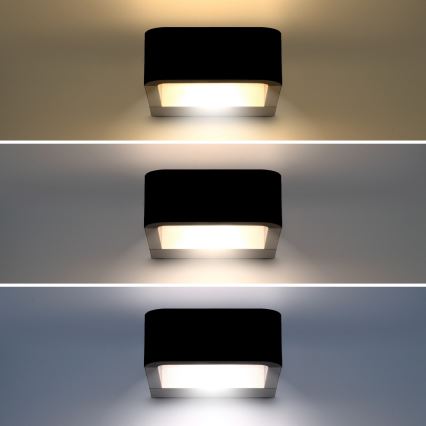 Brilagi - Уличный светодиодный настенный светильник BARI LED/7W/230V 3000/4000/6000K IP54