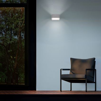Brilagi - Уличный светодиодный настенный светильник BARI LED/7W/230V 3000/4000/6000K белый IP54
