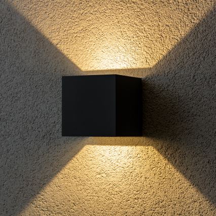 Brilagi - Уличный светодиодный настенный светильник CUBE LED/6W/230V IP54