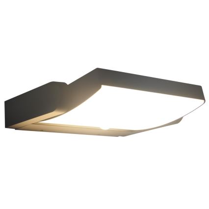 Brilagi - Уличный светодиодный настенный светильник с датчиком ANKLE LED/18W/230V 3000K IP65 антрацит