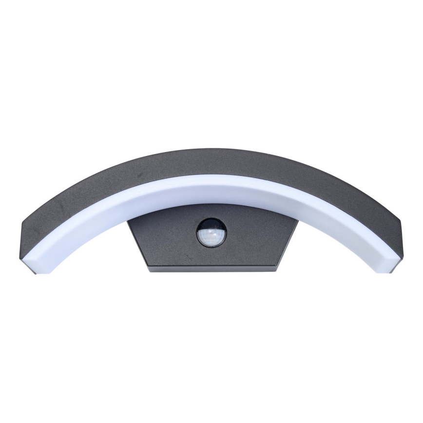 Brilagi - Уличный светодиодный настенный светильник с датчиком ARCELO LED/8W/230V IP54