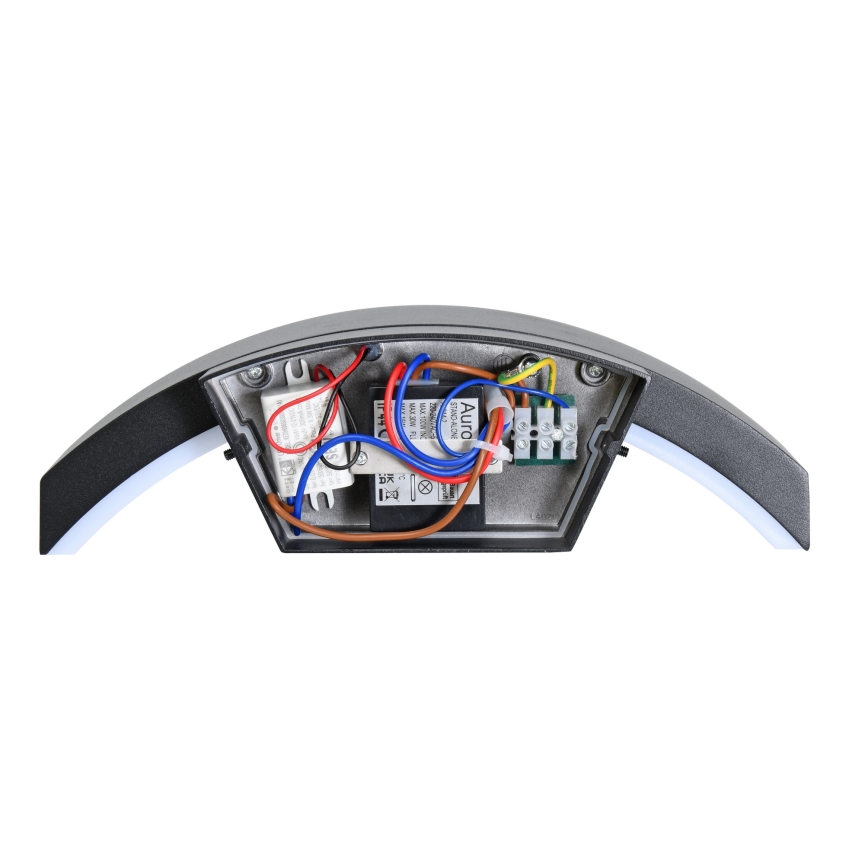 Brilagi - Уличный светодиодный настенный светильник с датчиком ARCELO LED/8W/230V IP54