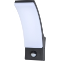Brilagi - Уличный светодиодный настенный светильник с датчиком ARCELO LED/9W/230V IP44