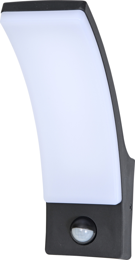 Brilagi - Уличный светодиодный настенный светильник с датчиком ARCELO LED/9W/230V IP44