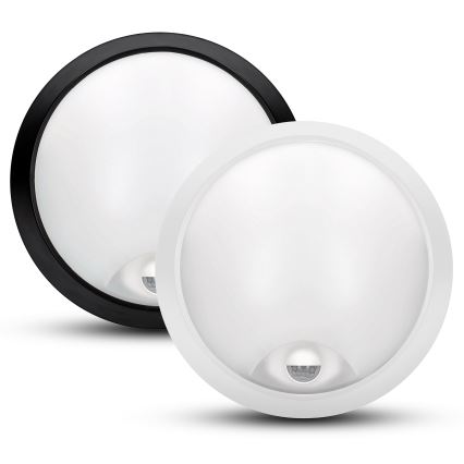 Brilagi - Уличный светодиодный настенный светильник с датчиком 2в1 BULKHEAD LED/20W/230V IP65