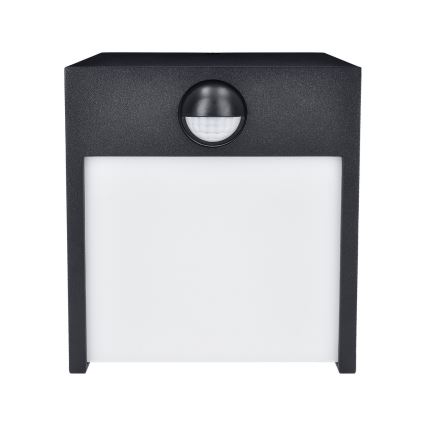 Brilagi - Уличный светодиодный настенный светильник с датчиком TERNI LED/12W/230V IP44