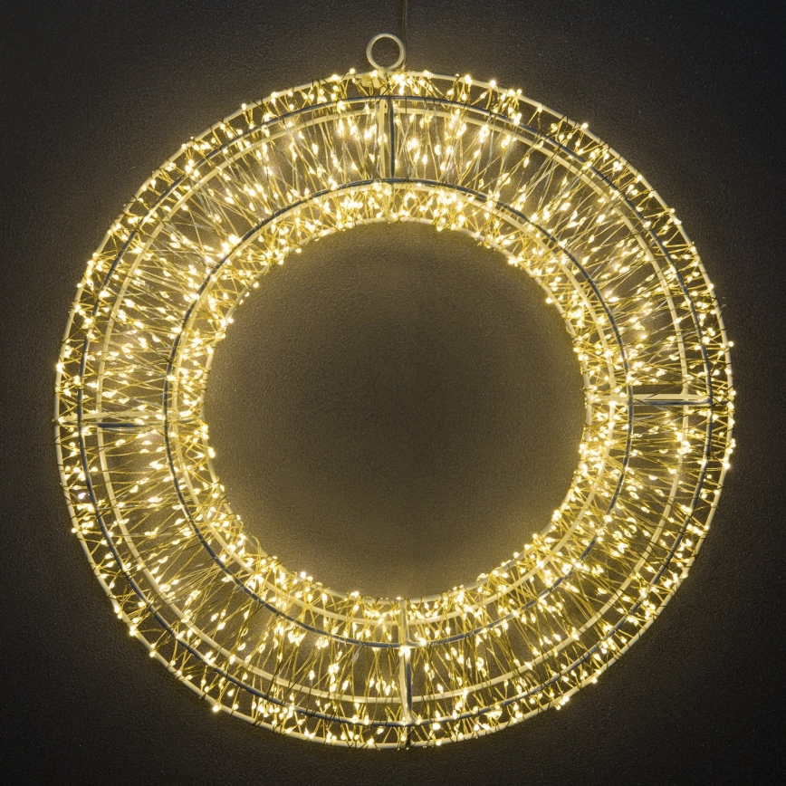 Brilagi - уличный светодиодный рождественский венок LED/6W/230V IP44