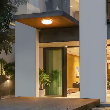 Brilagi - ультратонкий LED стельовий світильник для ванної кімнати ULTRA SLIM, 12 Вт, 230 В, діаметр 22,5 см, рожеве золото, IP54