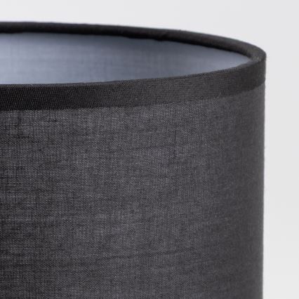 Brilagi - Універсальний абажур NUBILA E27 15,5x14 см чорний