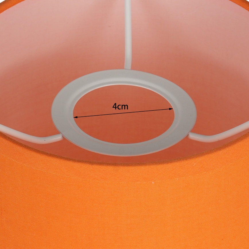 Brilagi - Універсальний абажур NUBILA E27 15,5x14 см помаранчевий