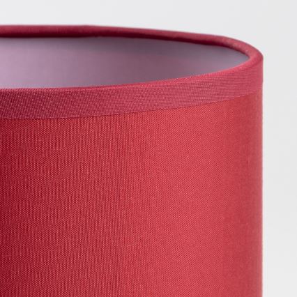 Brilagi - Універсальний абажур NUBILA E27 15,5x14 см помпейський червоний